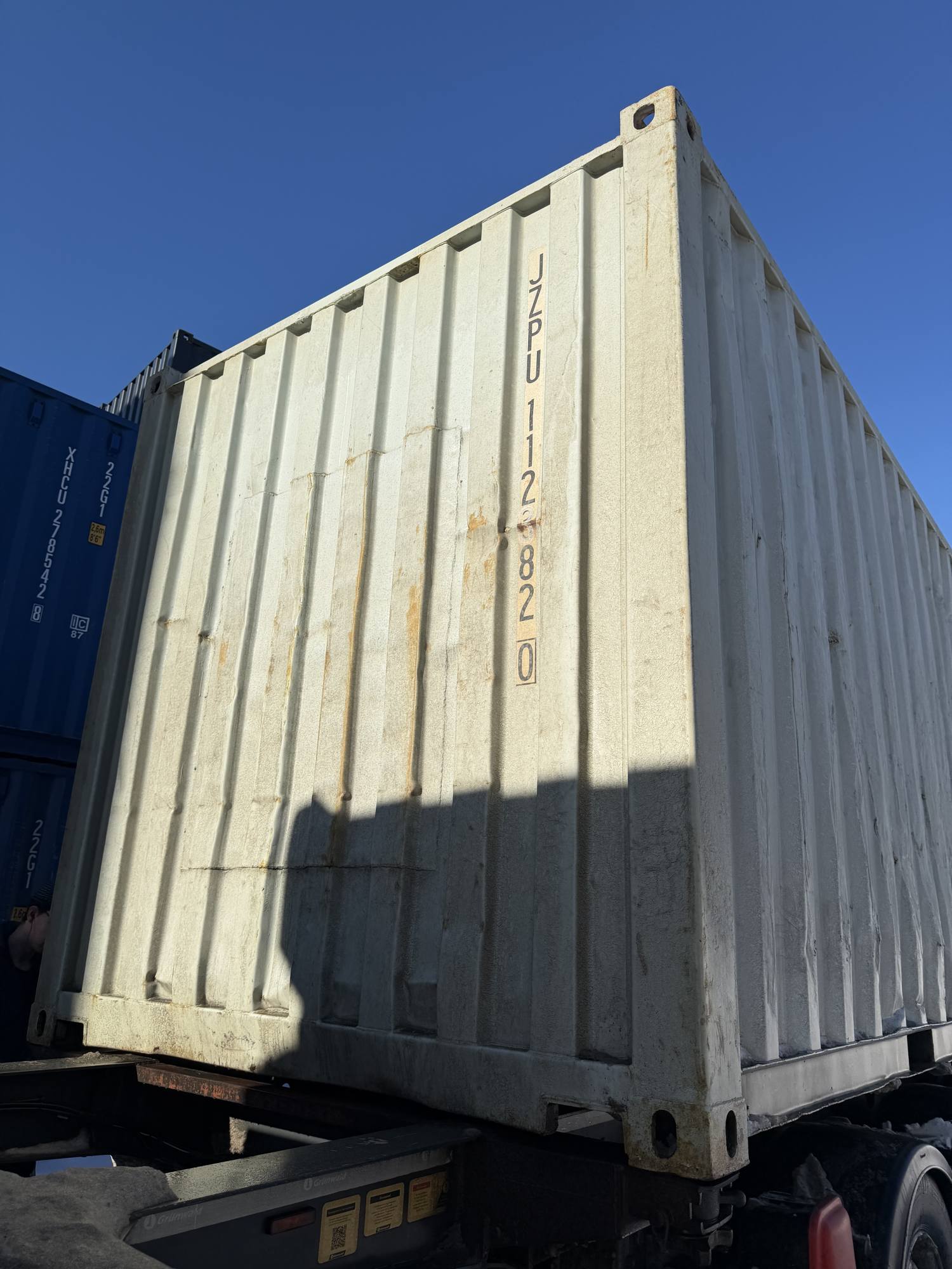Морской контейнер JZPU1123820